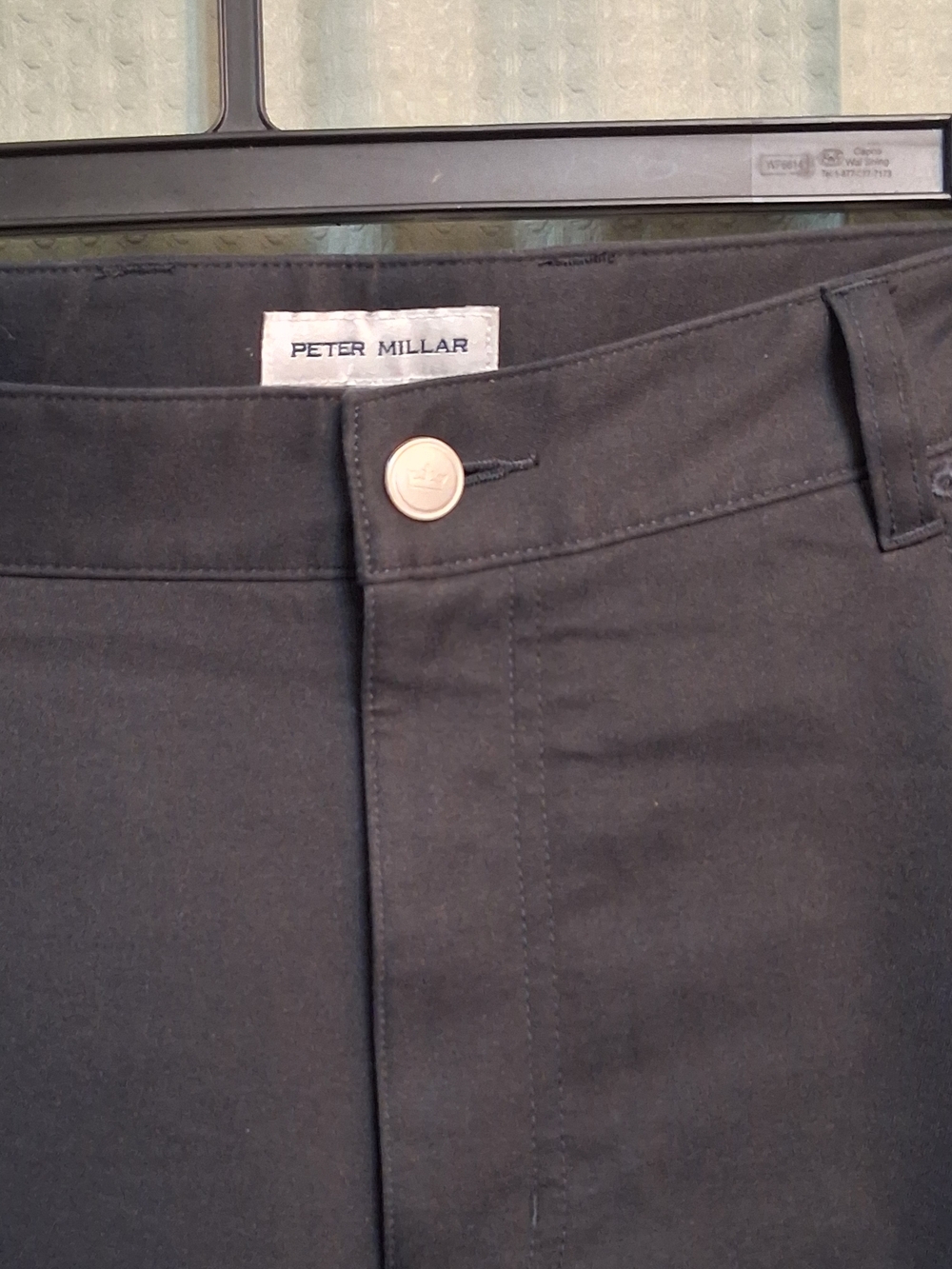 Peter Millar Black Slim Chinos - Picture 3 of 8